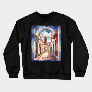 Sombrerete Zacatecas Mexico Vintage Tourism Travel Crewneck Sweatshirt